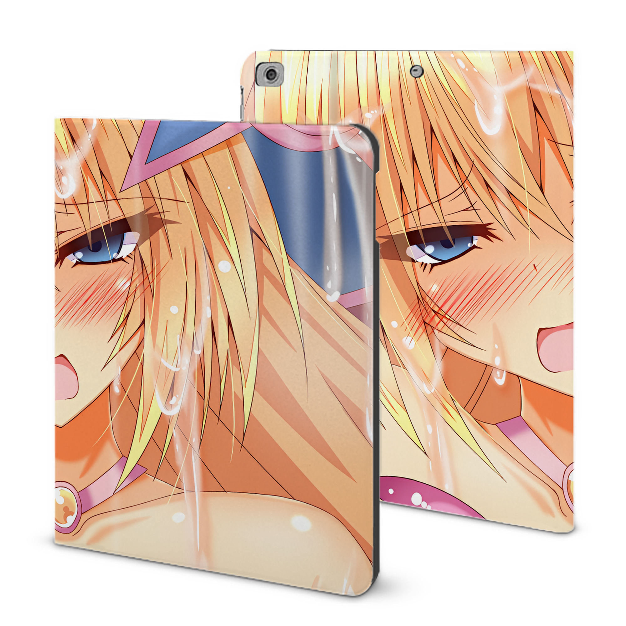 （画像用） 遊☆戯☆王 Yu-Gi-Oh! IPad ケース ブック型 PUレザー TPU 耐衝撃 軽量 薄型 ペン収納なし 全面保護 IPad 各モデル対応